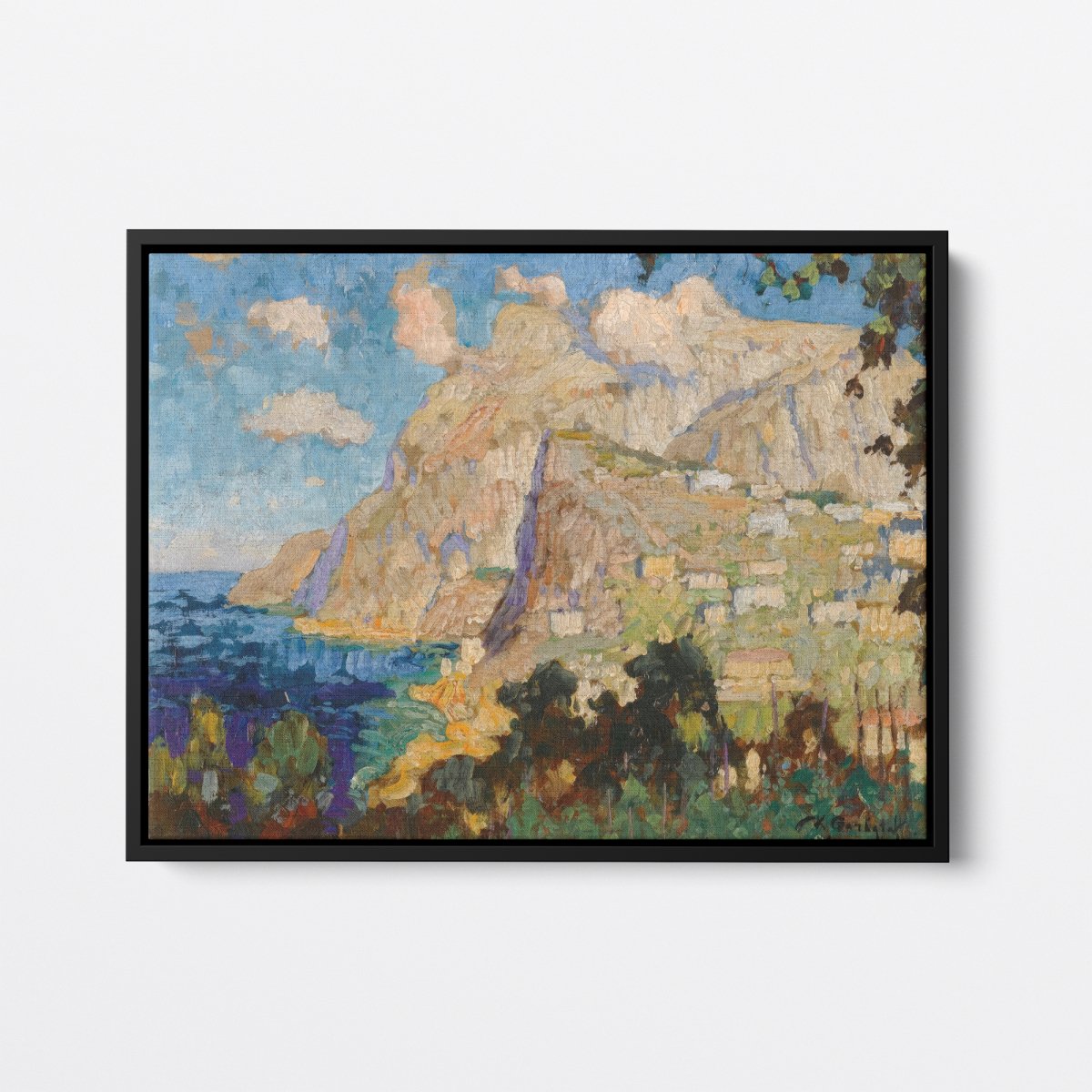 View of Monte Solaro, Capri | Konstantin Gorbatov | Ave Legato Art Prints