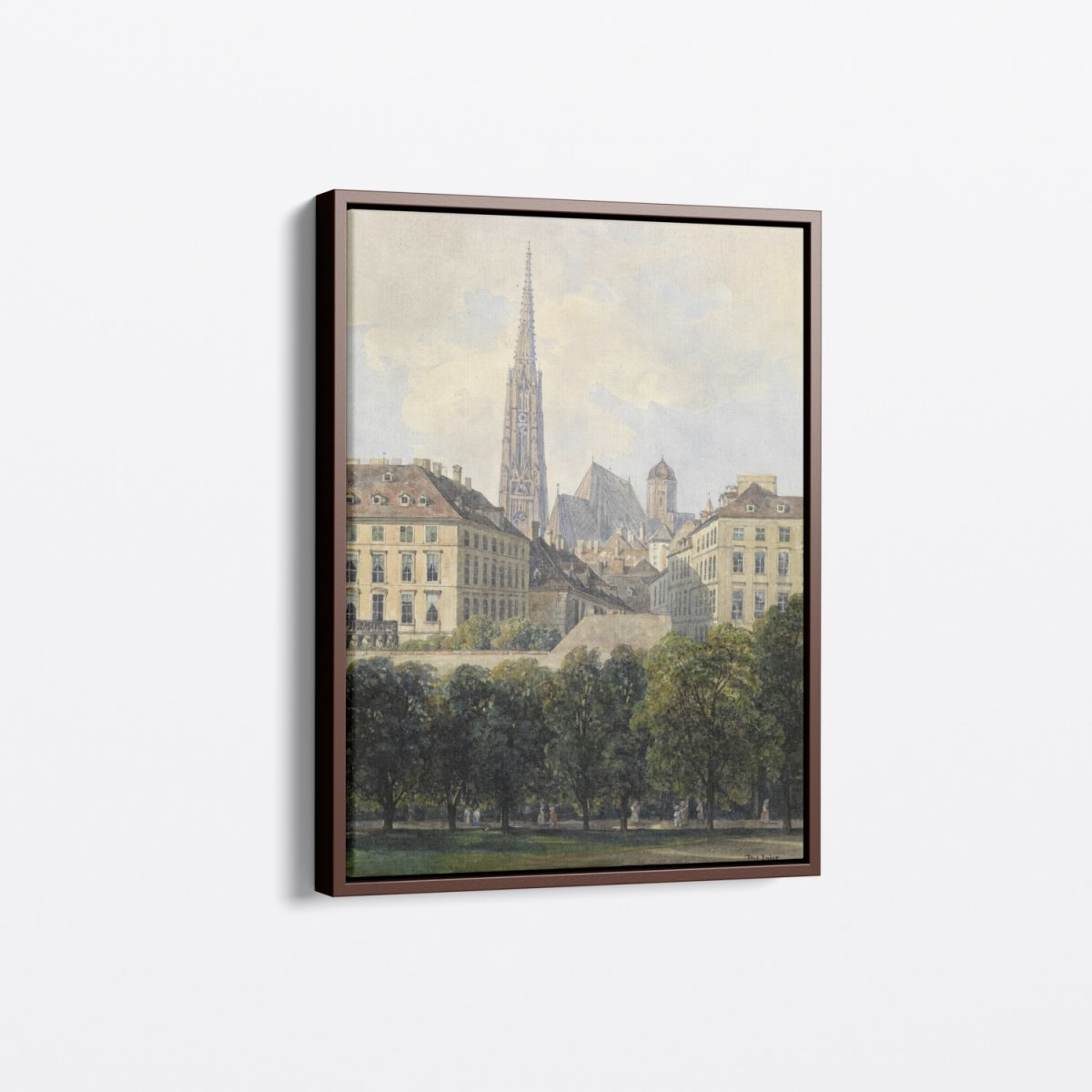 View of St. Stephen's Cathedral | Thomas Ender | Ave Legato Art Prints