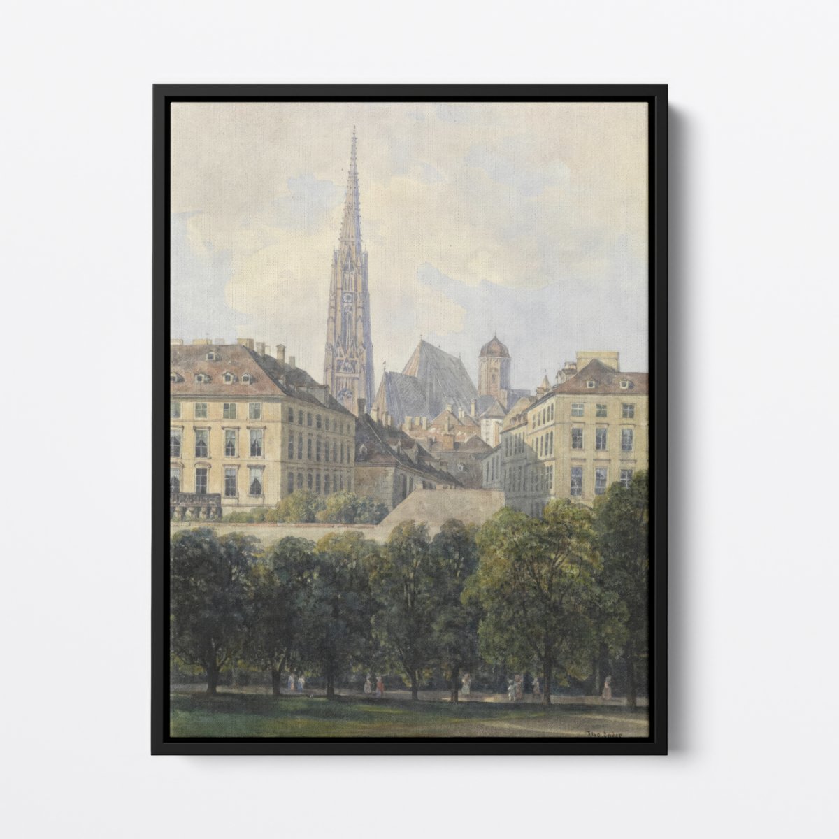 View of St. Stephen's Cathedral | Thomas Ender | Ave Legato Art Prints