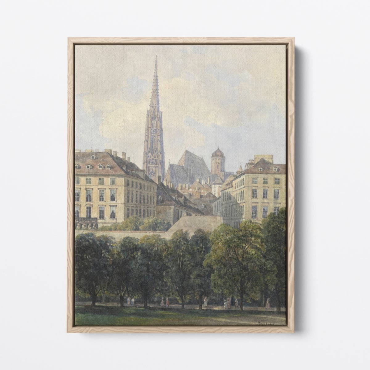 View of St. Stephen's Cathedral | Thomas Ender | Ave Legato Art Prints