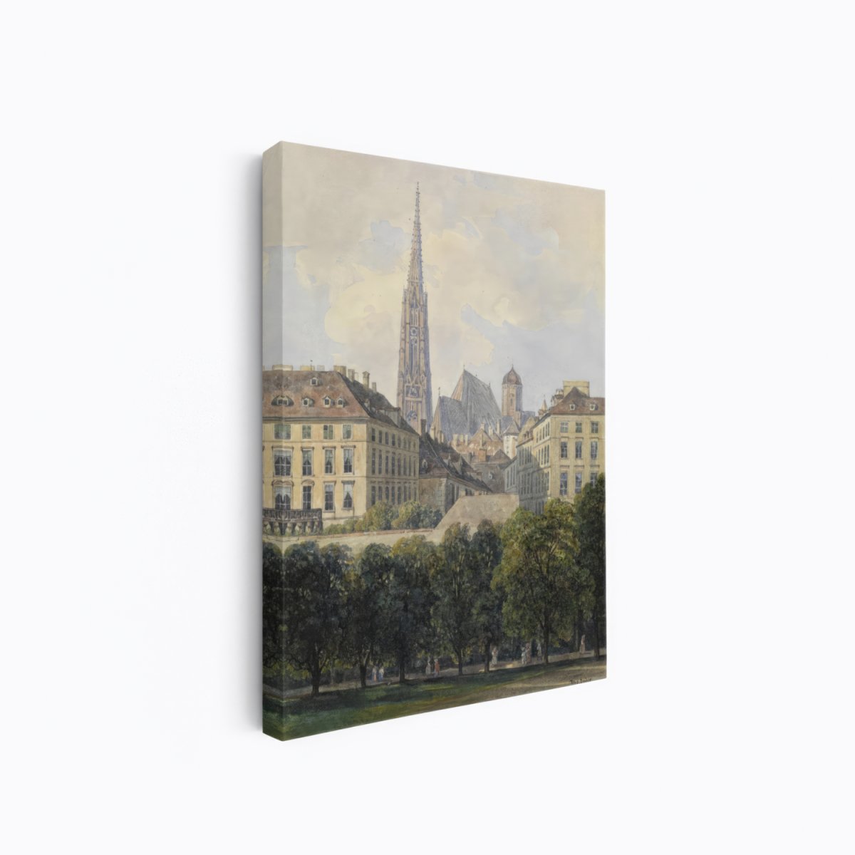 View of St. Stephen's Cathedral | Thomas Ender | Ave Legato Art Prints