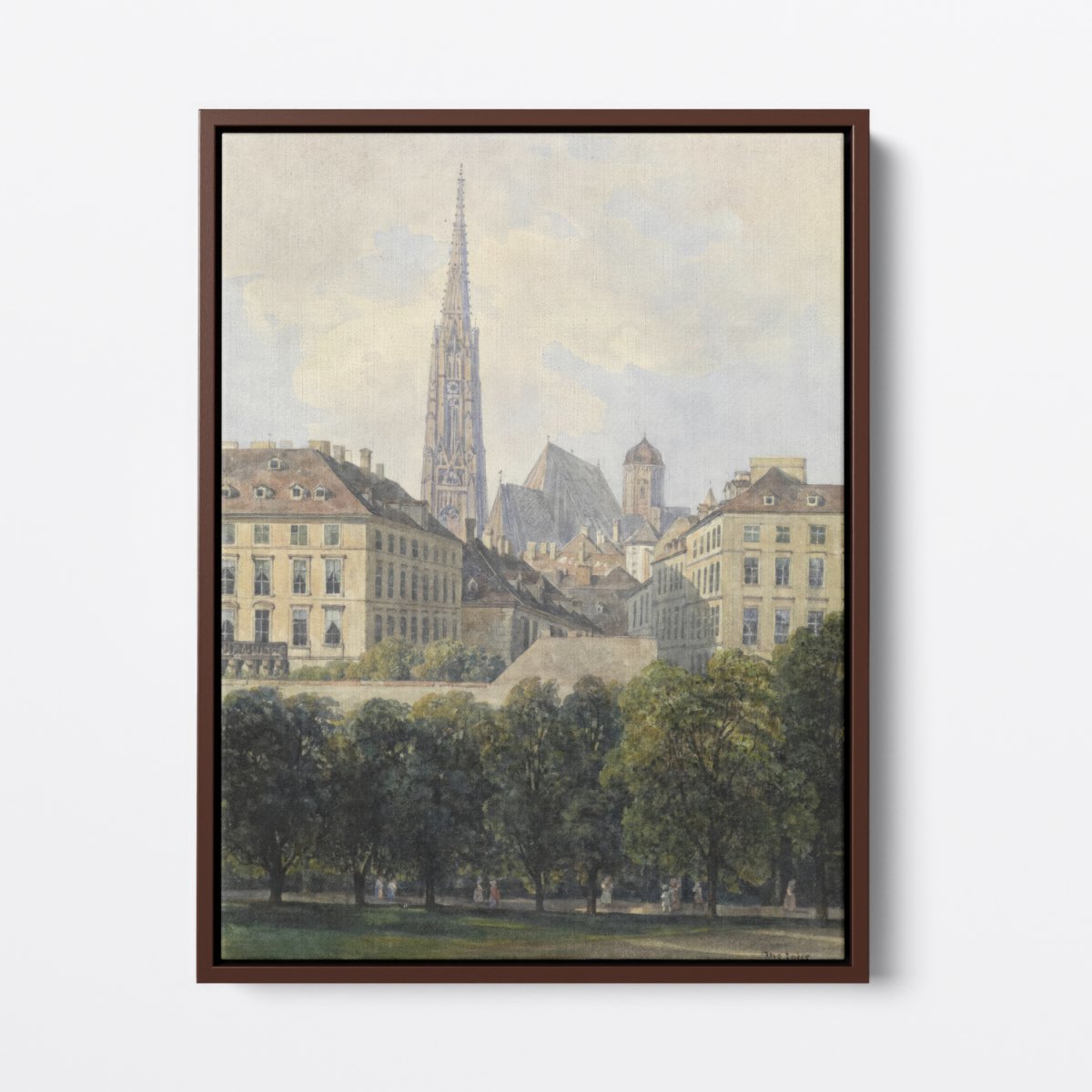 View of St. Stephen's Cathedral | Thomas Ender | Ave Legato Art Prints