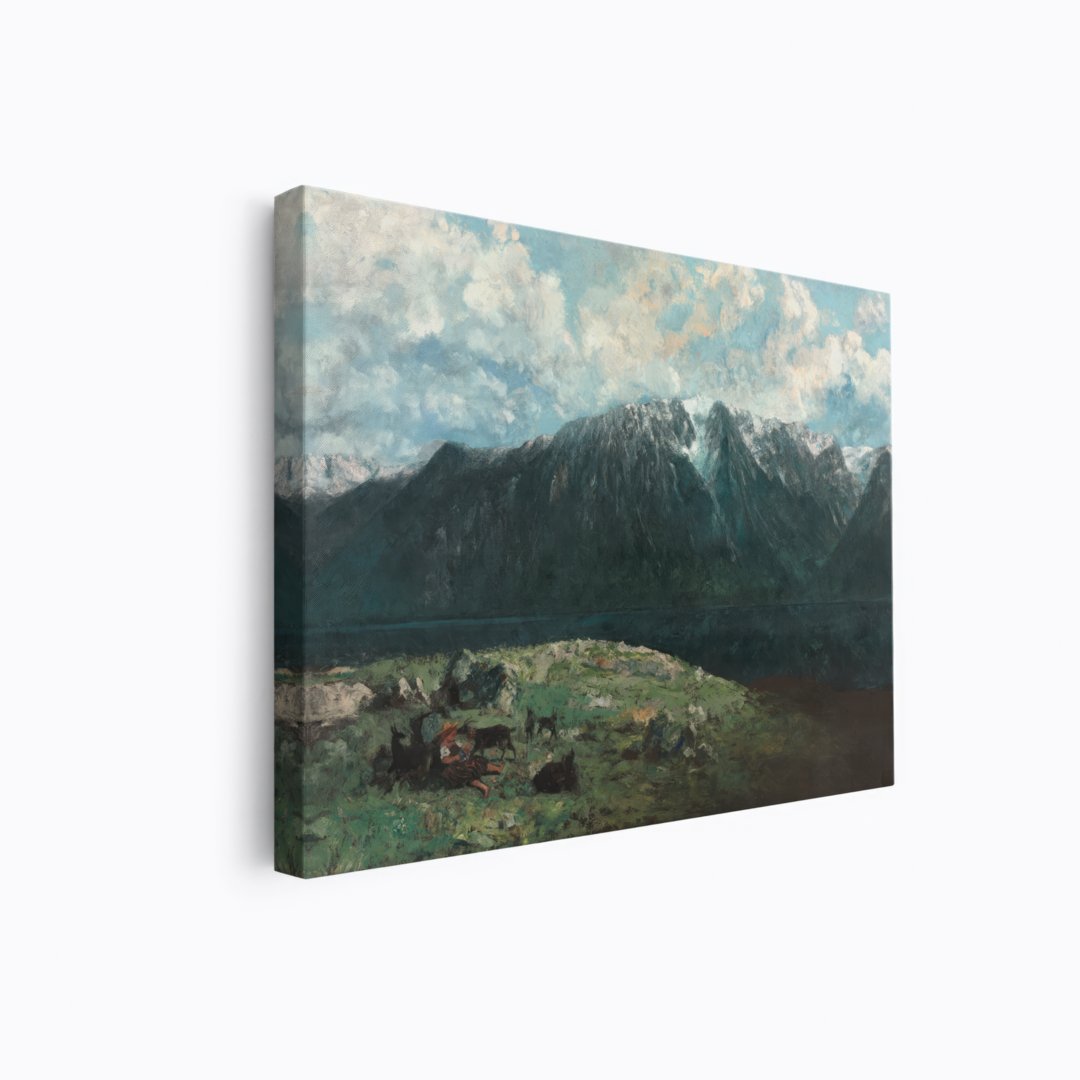 View of the Alps | Gustave Courbet | Ave Legato Art Prints