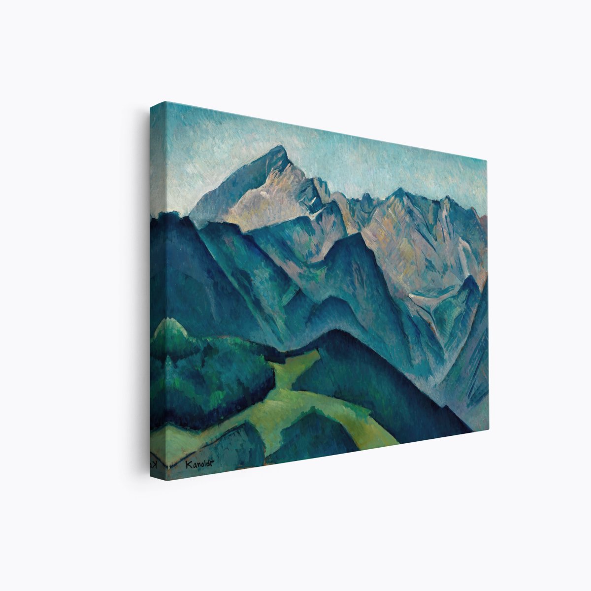 View of the Alpspitze | Alexander Kanoldt | Ave Legato Art Prints