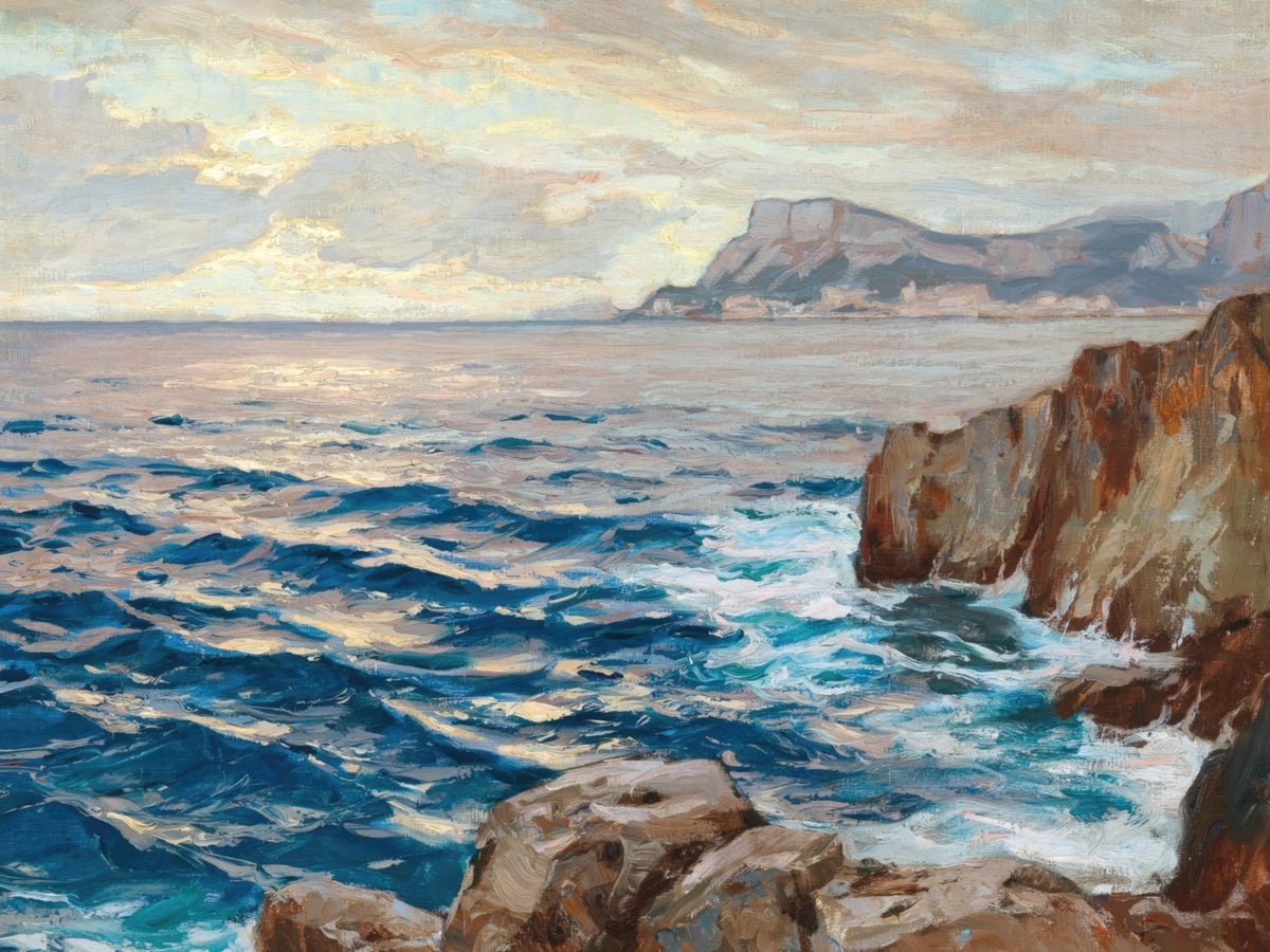 View of the Bay of Monaco | Carl O'Lynch | Ave Legato Art Prints