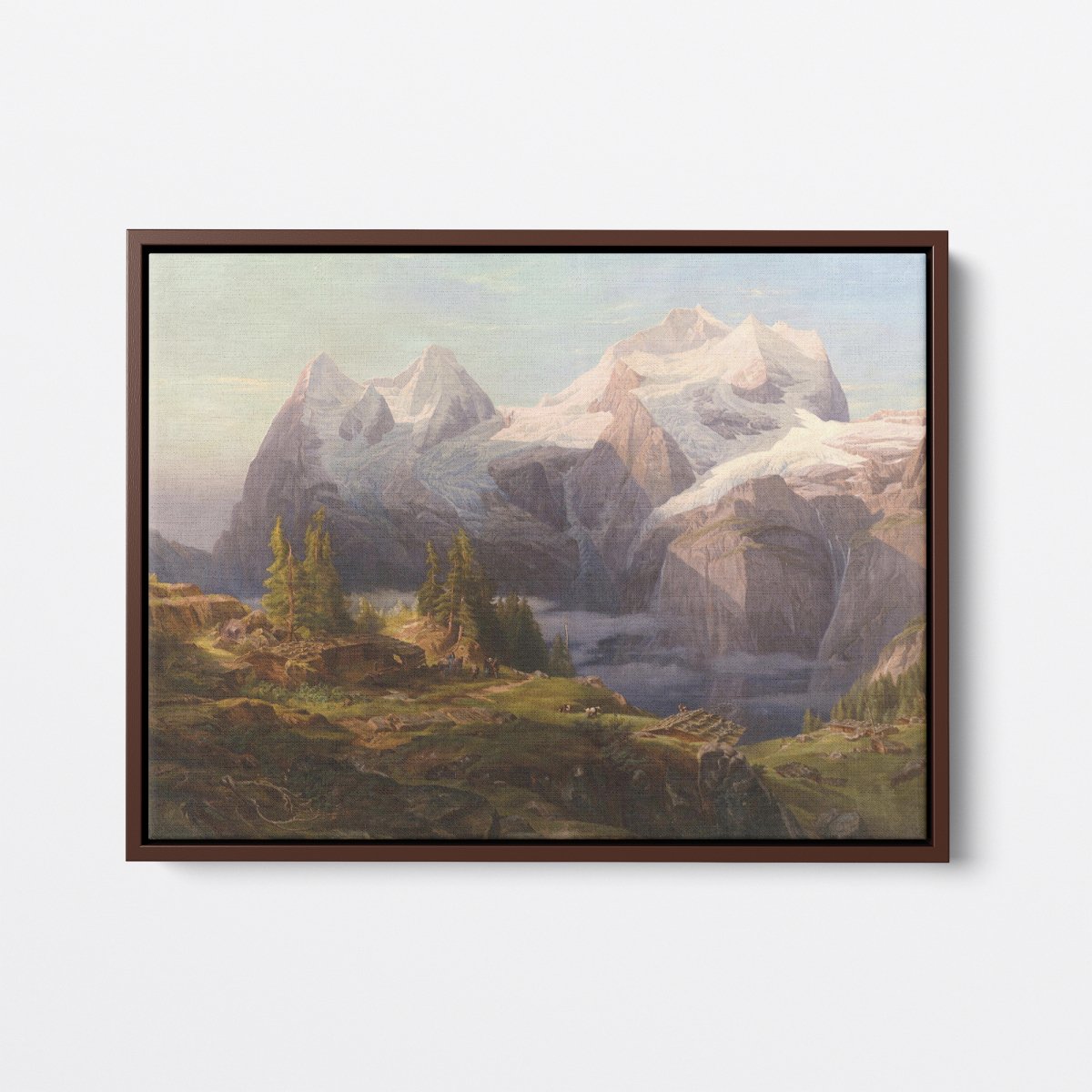 View of the Bernese Oberland | Anton Hansch | Ave Legato Art Prints