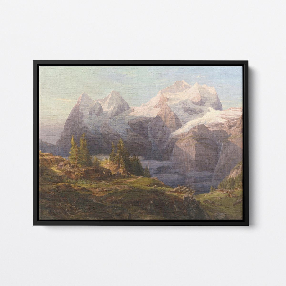 View of the Bernese Oberland | Anton Hansch | Ave Legato Art Prints