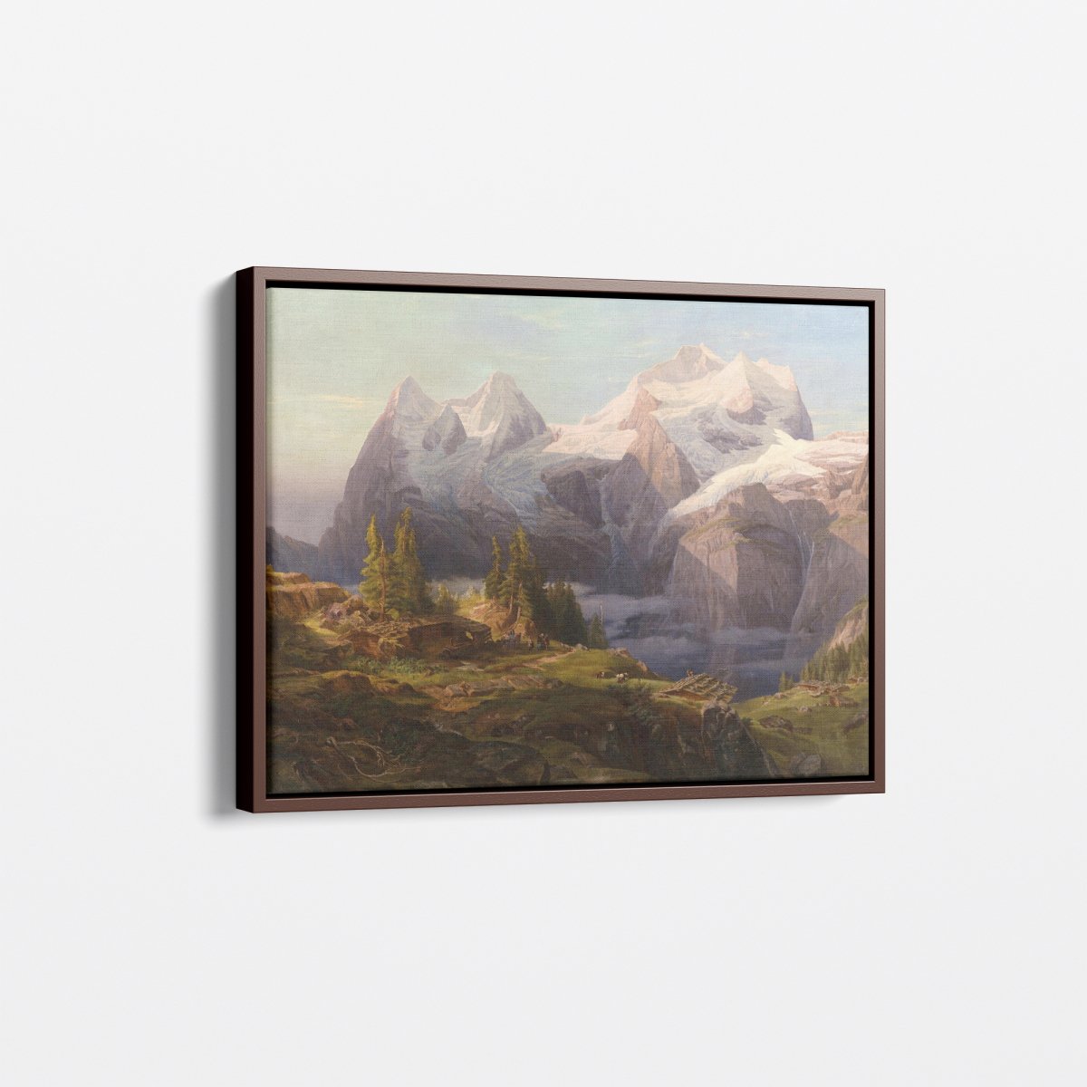 View of the Bernese Oberland | Anton Hansch | Ave Legato Art Prints