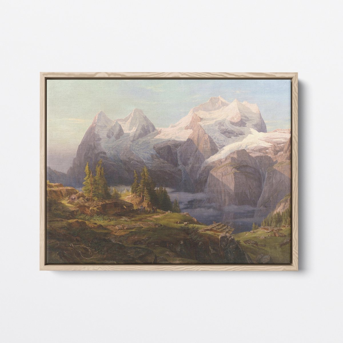 View of the Bernese Oberland | Anton Hansch | Ave Legato Art Prints