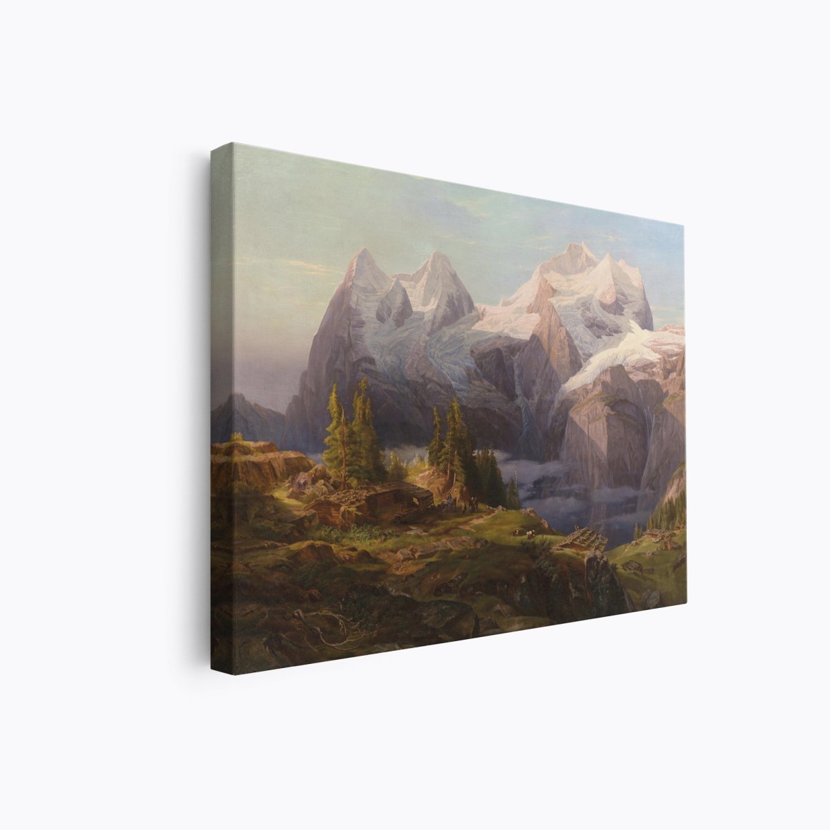 View of the Bernese Oberland | Anton Hansch | Ave Legato Art Prints