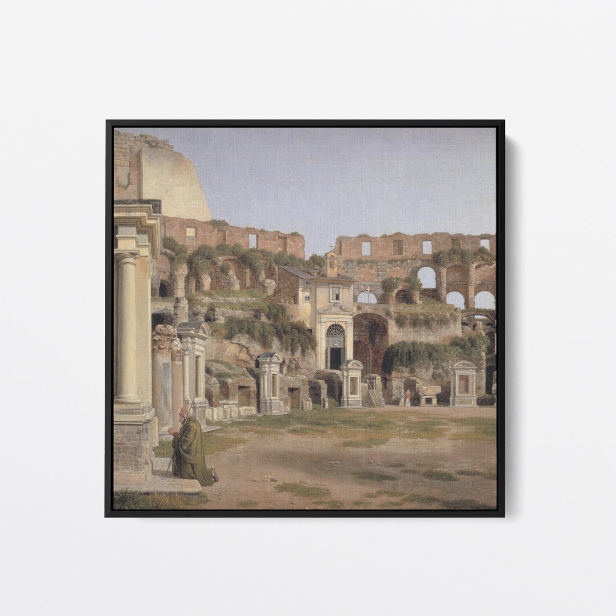 View of the Interior of the Colosseum | Christen Købke | Ave Legato Art Prints