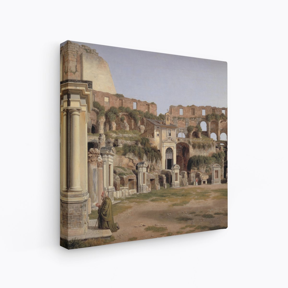 View of the Interior of the Colosseum | Christen Købke | Ave Legato Art Prints