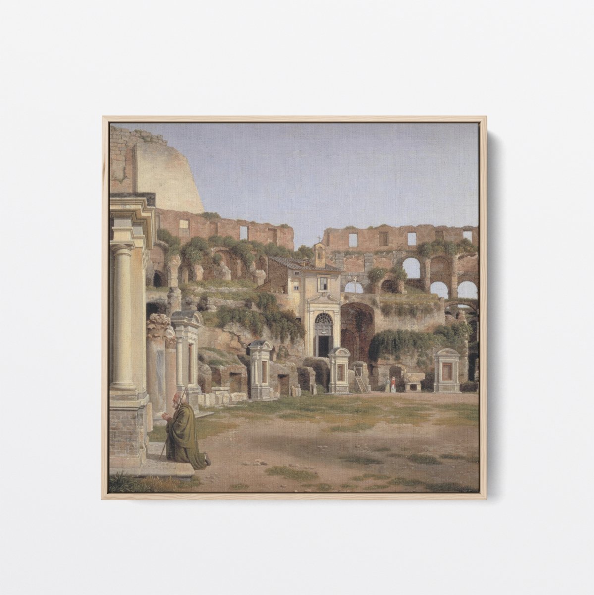 View of the Interior of the Colosseum | Christen Købke | Ave Legato Art Prints