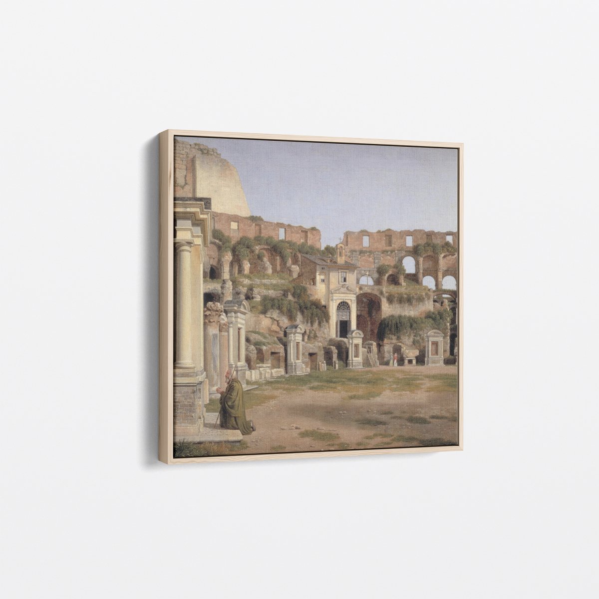 View of the Interior of the Colosseum | Christen Købke | Ave Legato Art Prints