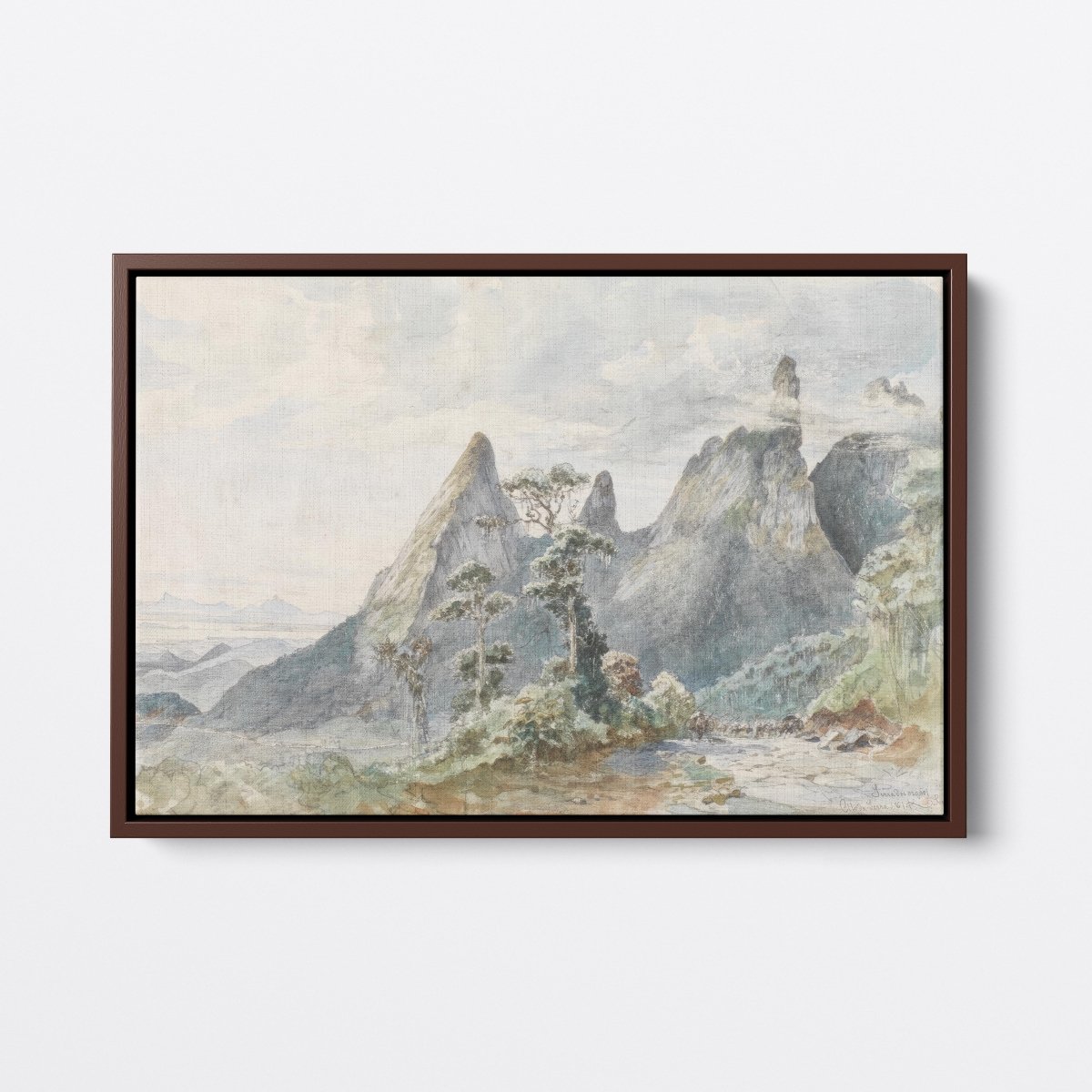 View of the Organ Mountains | Albert von Keller | Ave Legato Art Prints