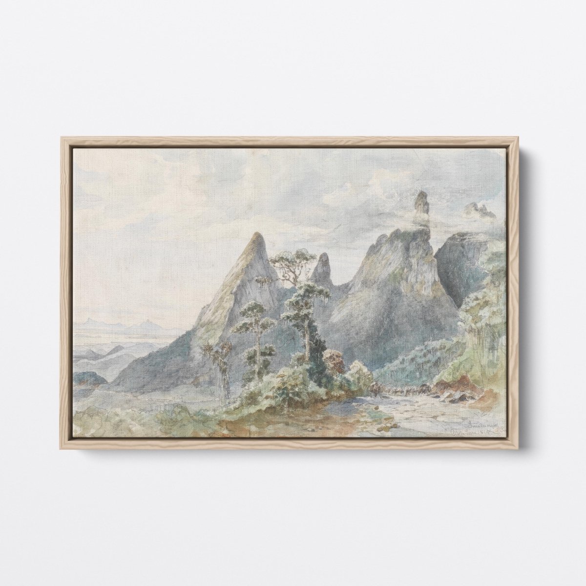 View of the Organ Mountains | Albert von Keller | Ave Legato Art Prints