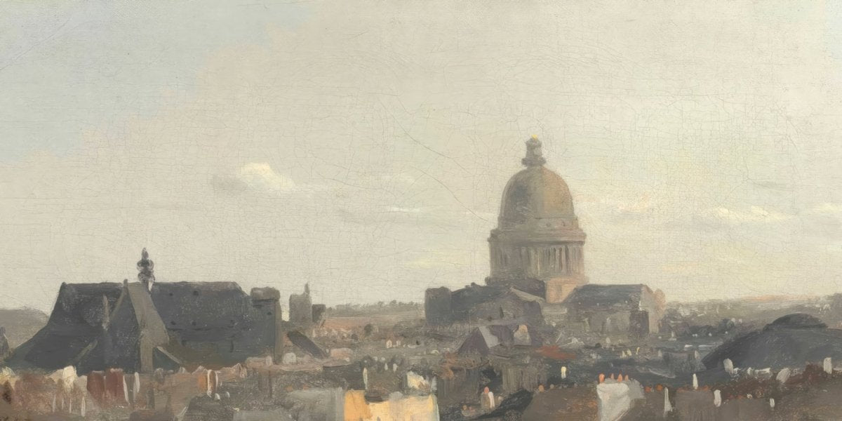 View of the Pantheon in Paris | Jasper Cropsey | Ave Legato Art Prints