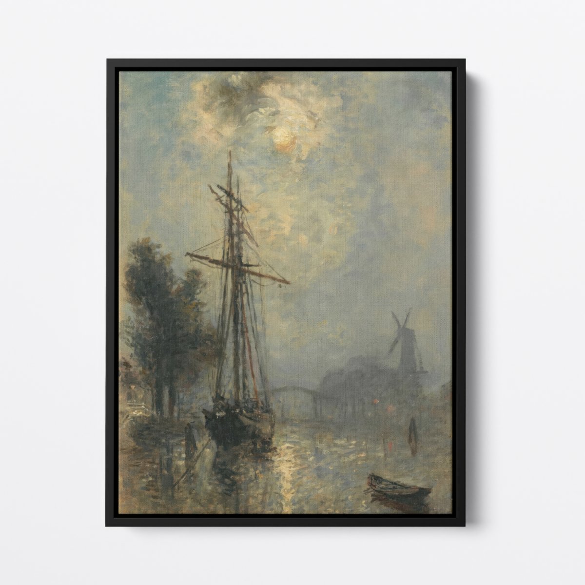 View of the Port of Overschie | Johan Jongkind | Ave Legato Art Prints