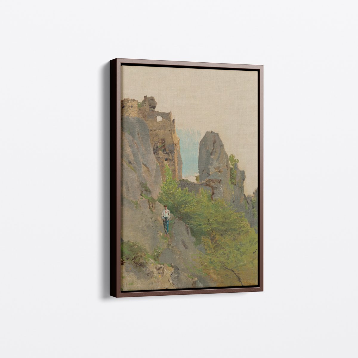 View of the Ruins of Súľov | Ladislav Mednyánszky | Ave Legato Art Prints