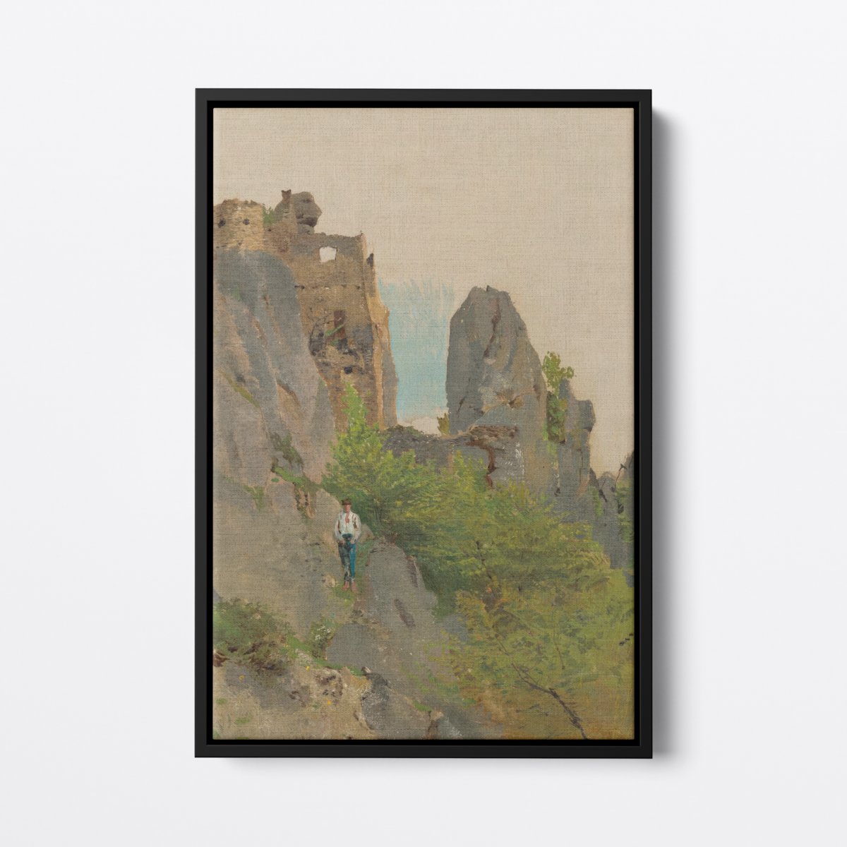 View of the Ruins of Súľov | Ladislav Mednyánszky | Ave Legato Art Prints