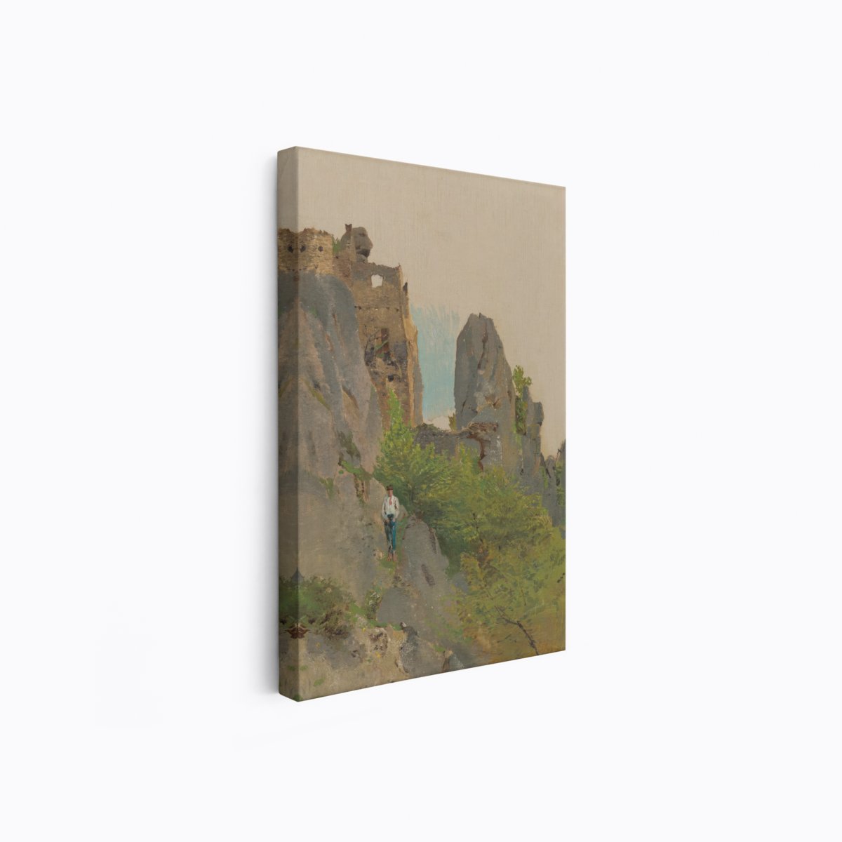 View of the Ruins of Súľov | Ladislav Mednyánszky | Ave Legato Art Prints