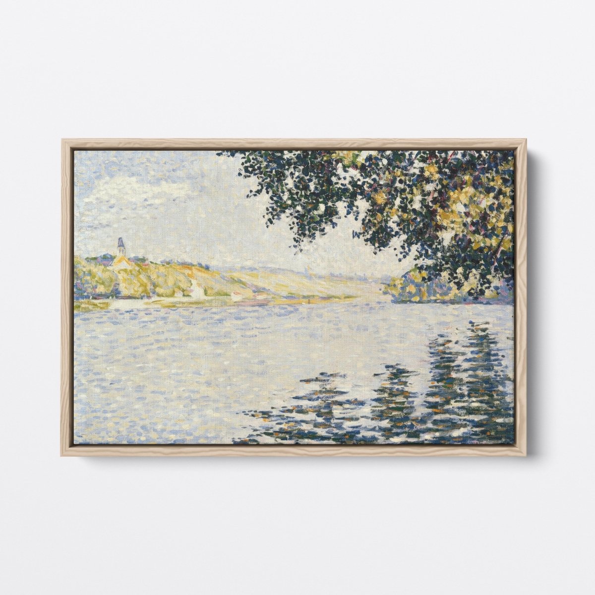 View of the Seine at Herblay | Paul Signac | Ave Legato Art Prints