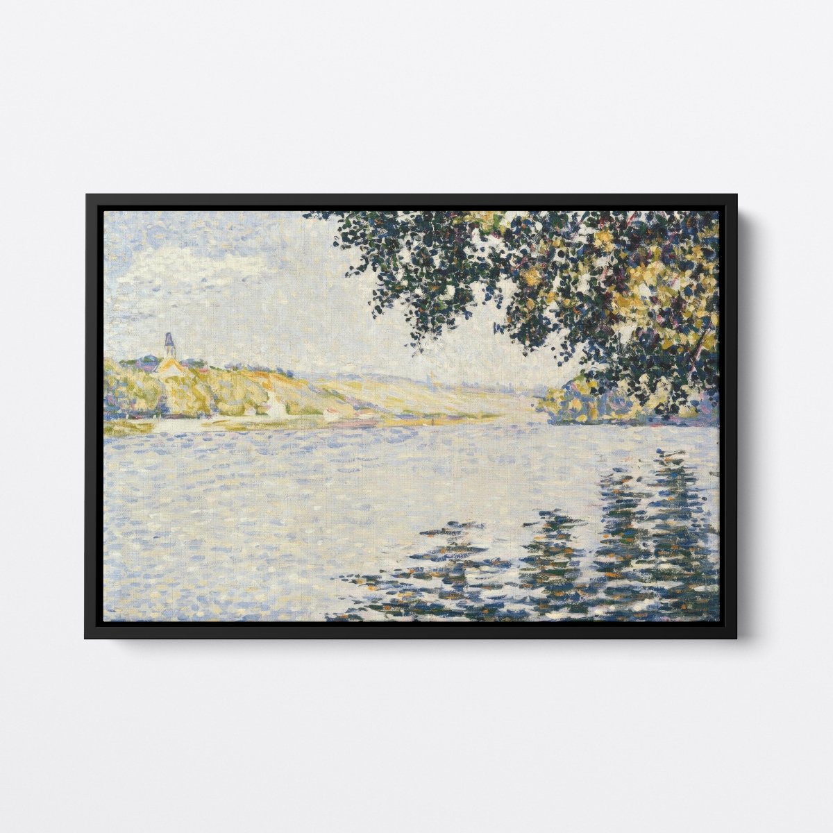 View of the Seine at Herblay | Paul Signac | Ave Legato Art Prints