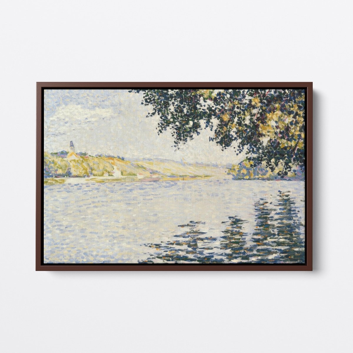 View of the Seine at Herblay | Paul Signac | Ave Legato Art Prints