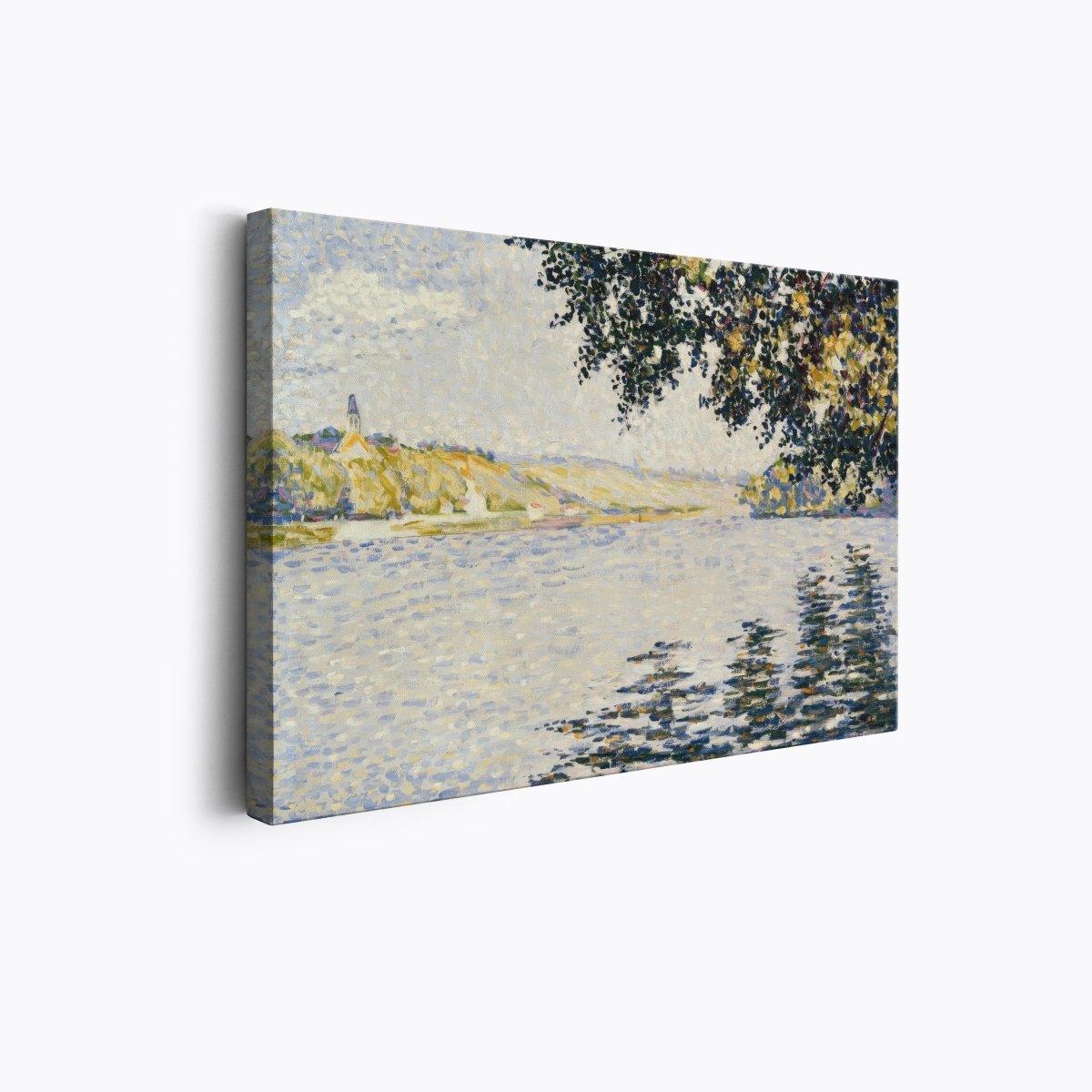 View of the Seine at Herblay | Paul Signac | Ave Legato Art Prints