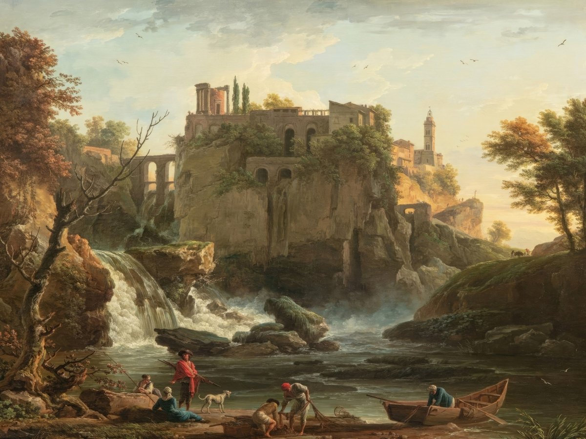 View Of Tivoli | Claude Vernet | Ave Legato Art Prints