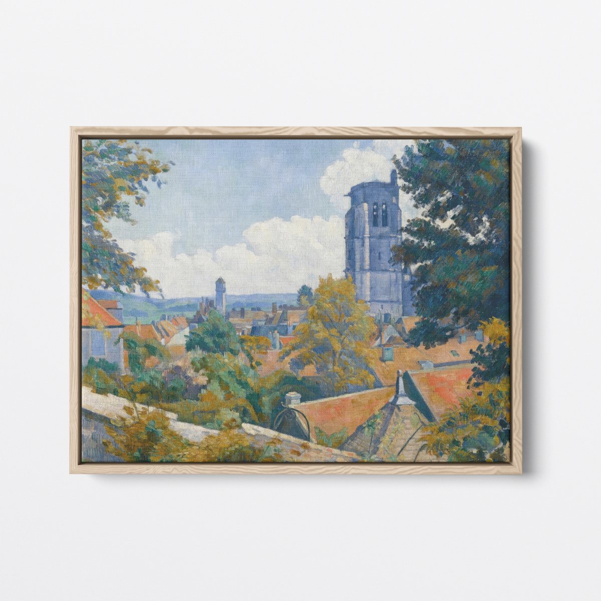 View of Tonnerre | Émile Bernard | Ave Legato Art Prints