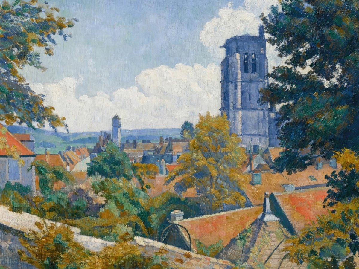 View of Tonnerre | Émile Bernard | Ave Legato Art Prints