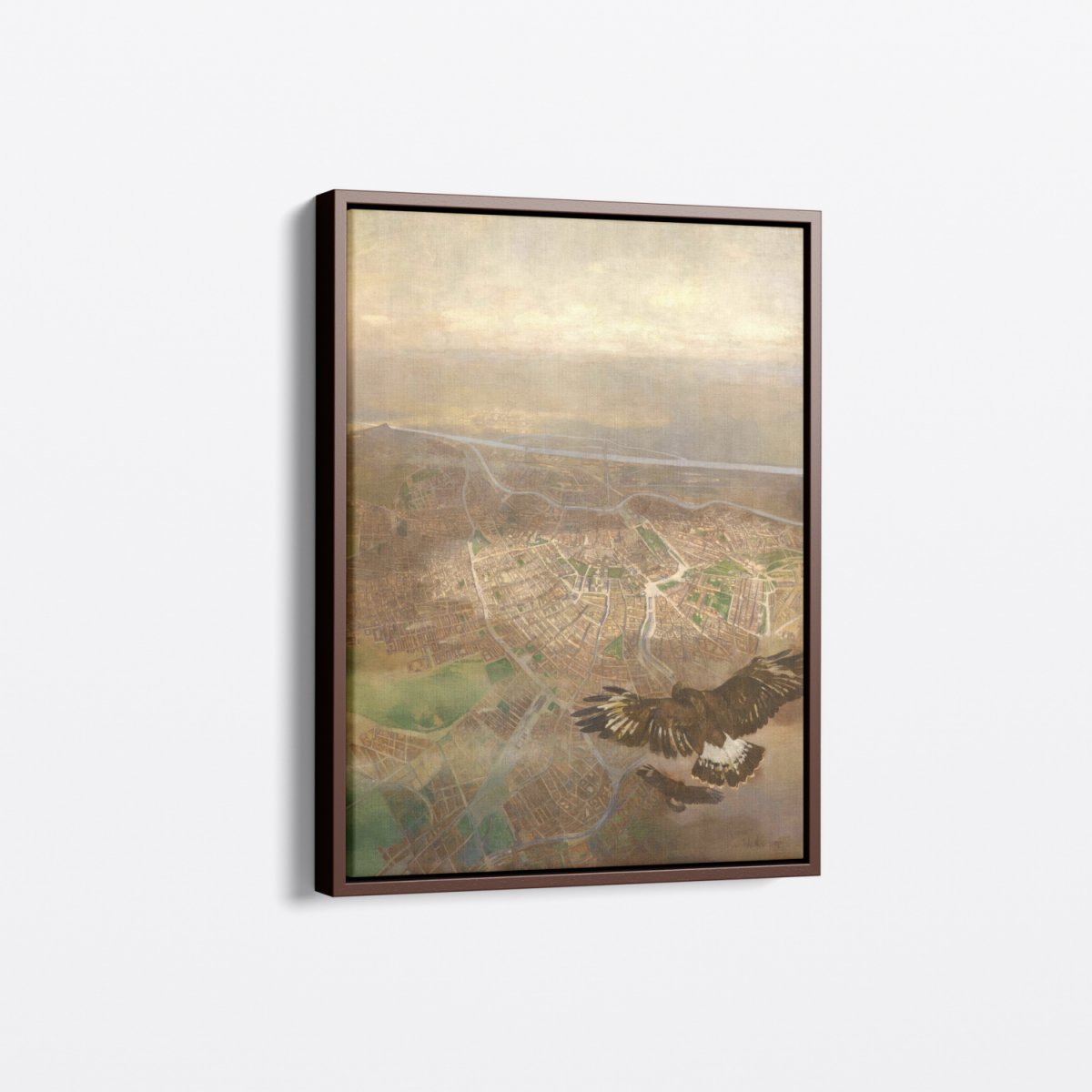 View of Vienna from a Balloon Height | Carl Moll | Ave Legato Art Prints