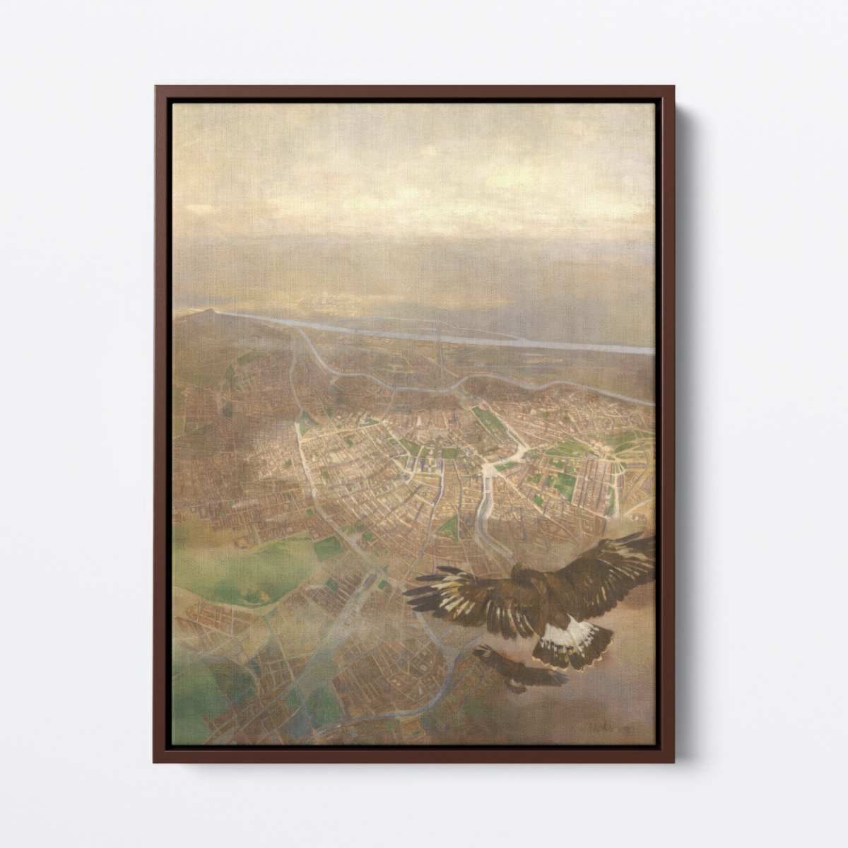 View of Vienna from a Balloon Height | Carl Moll | Ave Legato Art Prints