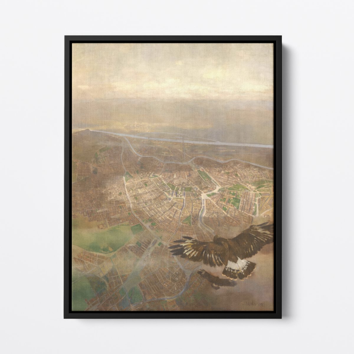 View of Vienna from a Balloon Height | Carl Moll | Ave Legato Art Prints