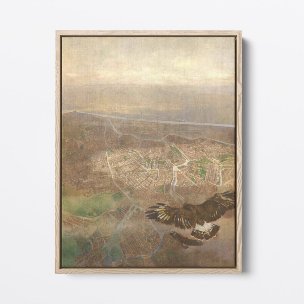 View of Vienna from a Balloon Height | Carl Moll | Ave Legato Art Prints