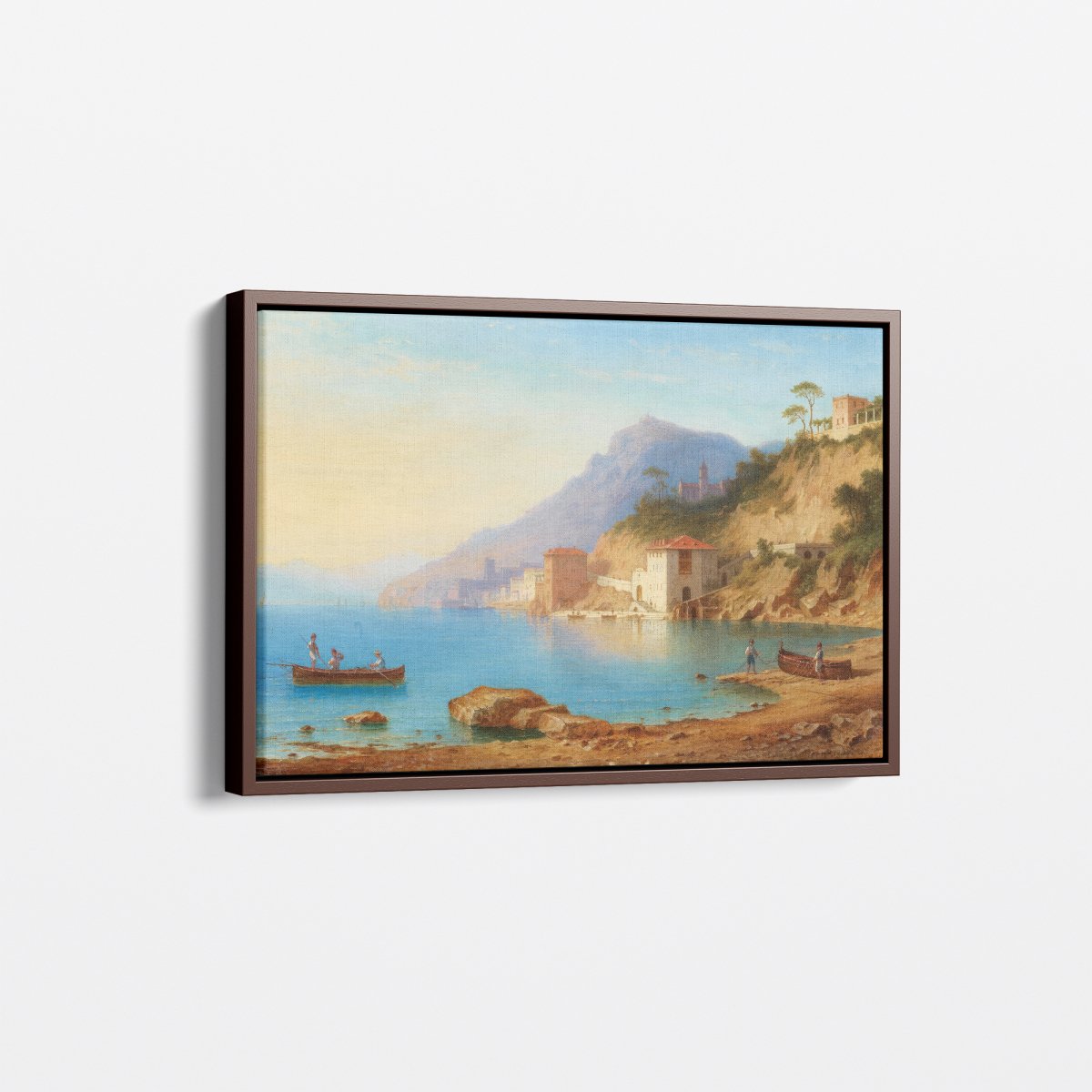 View of Villafranca near Nice | Carl Morgenstern | Ave Legato Art Prints