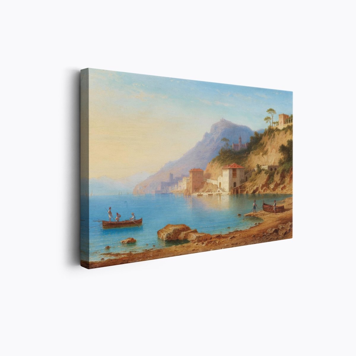 View of Villafranca near Nice | Carl Morgenstern | Ave Legato Art Prints