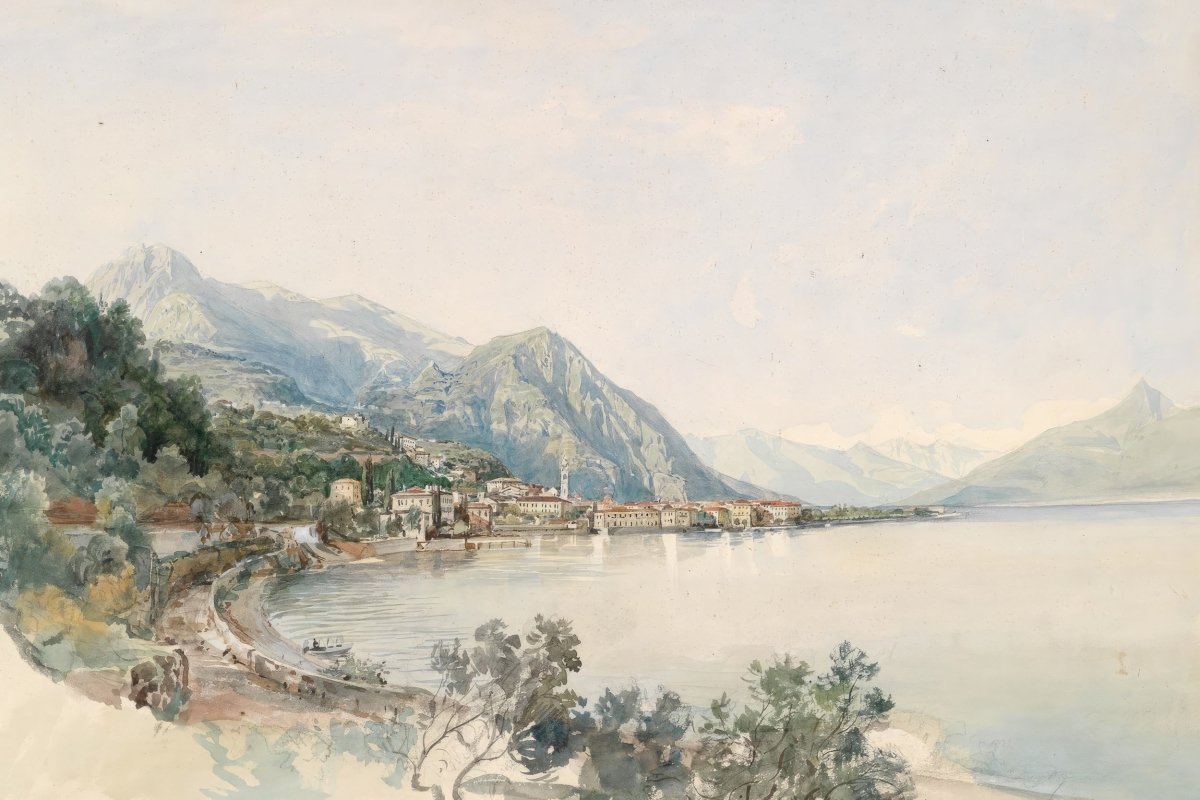 View Over Lake Como | Thomas Ender | Ave Legato Art Prints