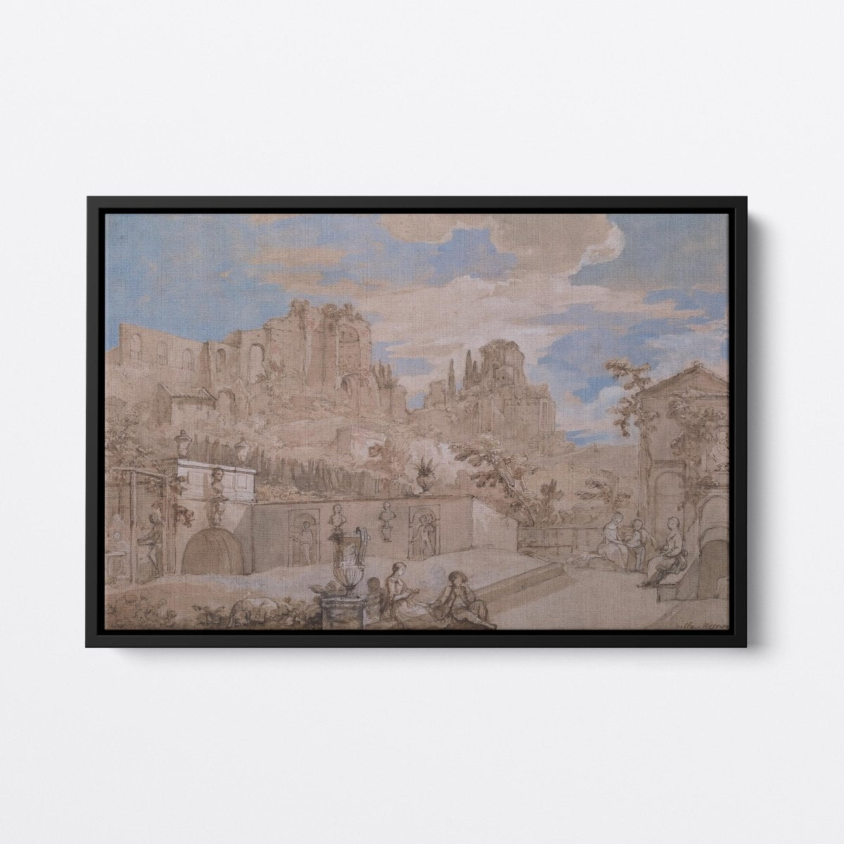 Villa Natoire | Charles - Joseph Natoire | Ave Legato Art Prints