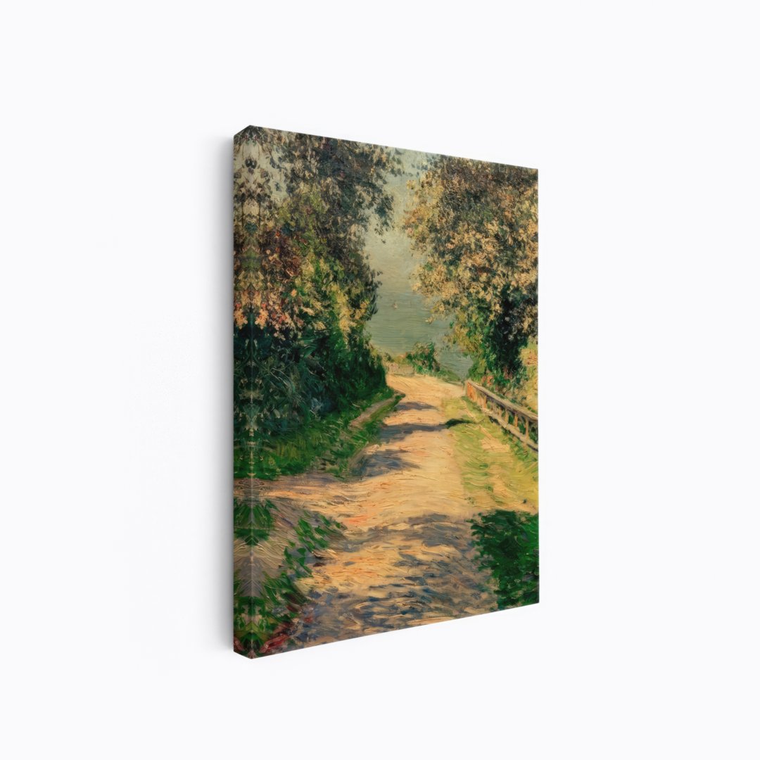 Villa Road | Gustave Caillebotte | Ave Legato | Canvas Art Prints | Vintage Artwork