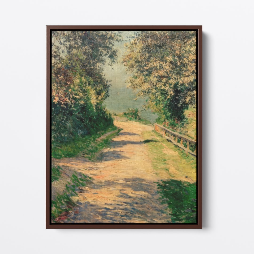 Villa Road | Gustave Caillebotte | Ave Legato | Canvas Art Prints | Vintage Artwork