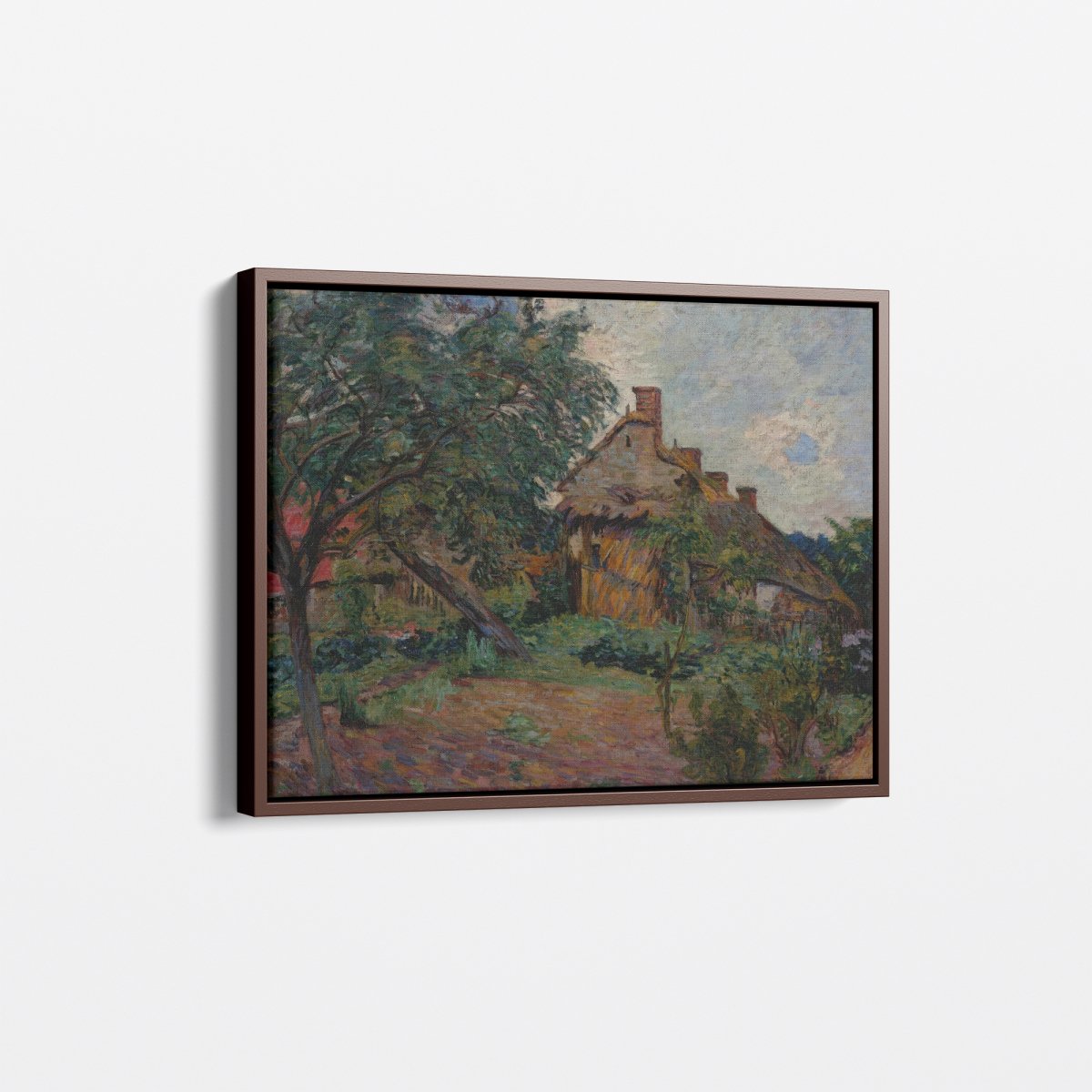 Village in l'Île - de - France | Armand Guillaumin | Ave Legato Art Prints