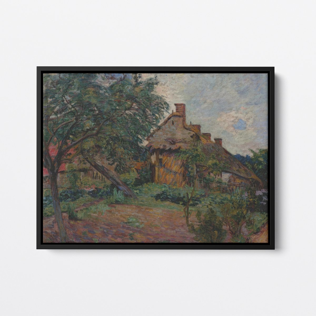 Village in l'Île - de - France | Armand Guillaumin | Ave Legato Art Prints