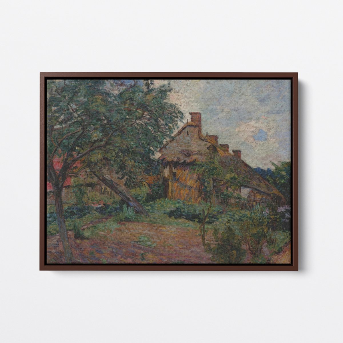 Village in l'Île - de - France | Armand Guillaumin | Ave Legato Art Prints