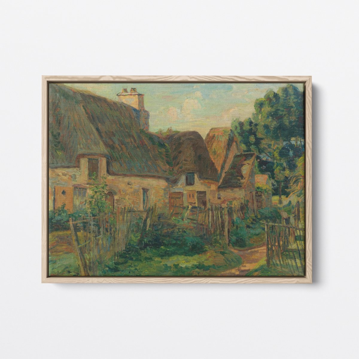 Village in the Isle of France | Armand Guillaumin | Ave Legato Art Prints