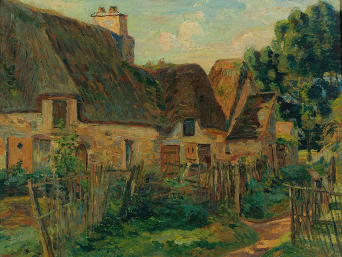 Village in the Isle of France | Armand Guillaumin | Ave Legato Art Prints