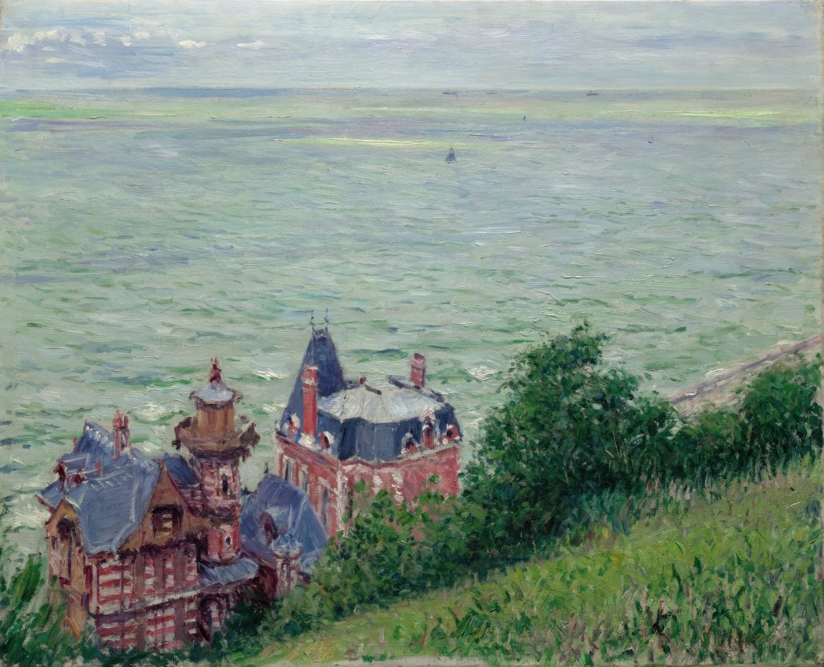 Villas at Trouville | Gustave Caillebotte | Ave Legato Art Prints