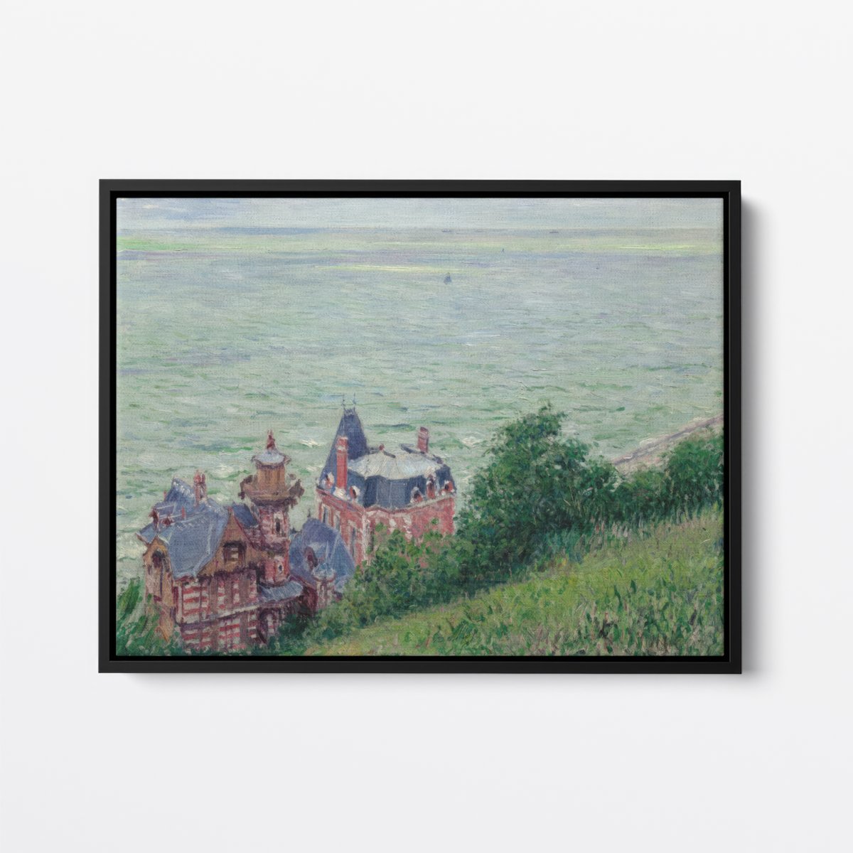 Villas at Trouville | Gustave Caillebotte | Ave Legato | Canvas Art Prints | Vintage Artwork