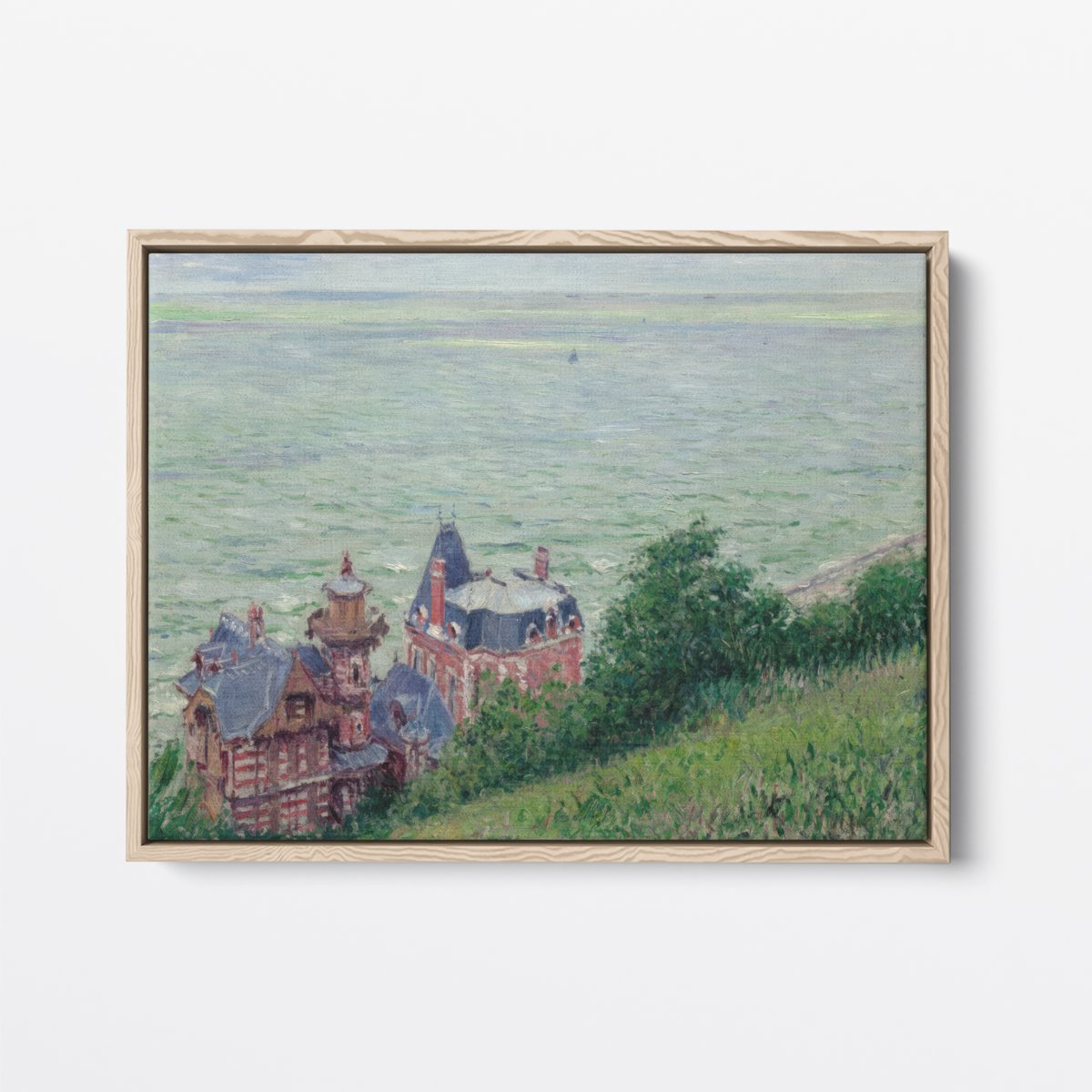 Villas at Trouville | Gustave Caillebotte | Ave Legato | Canvas Art Prints | Vintage Artwork